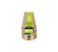 Growers Choice by Tildenet Twin Pack Peat Free Pots 8Cm Round 24Pk