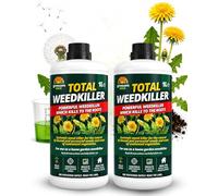 Growers Own Total Weed Killer Extra Strong 2L Concentrate - Glyphosate Weedkiller for Unwanted Vegetation & Annual, Perennial & Deep-Rooted Weeds. Ideal for Driveways, Patios, Paths & Outdoor Areas