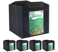 Growerz Square GrowPotz 20-Litre 5pcs High Strength Grow Bag