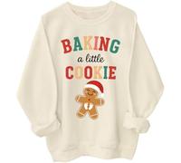 Growing A Little Cookie Sweatshirt Baking A Little Cookie Shirt Sweatshirt Christmas Pregnancy Announcement Hoodie