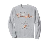 Growing A Little Pumpkin Pregnancy Reveal Halloween Sweatshirt