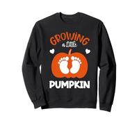 Growing A Little Pumpkin Pregnancy Sweatshirt