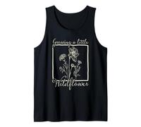 Growing a Little Wildflower Mom to Be Pregnancy Art Tank Top