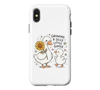 Growing A Silly Little Goose Case for iPhone X/XS