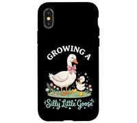 Growing A Silly Little Goose Case for iPhone X/XS