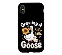 Growing A Silly Little Goose Case for iPhone X/XS