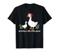 Growing A Silly Little Goose Pregnancy Announcement T-Shirt