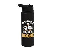 Growing A Silly Little Goose Stainless Steel Insulated Water Bottle