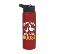 Growing A Silly Little Goose Stainless Steel Insulated Water Bottle