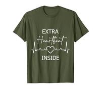 Growing A Tiny Human T-Shirt, Men, Olive Green, X-Large