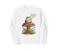 Growing Beautiful Voices Frog BHSM SLP Speech Therapist Sweatshirt