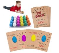 Growing Egg - Grow in Water Dinosaur Eggs, 4.5×3 Inch Dinosaur Egg Grow Toy, Water-Activated Expansion Science Set | Colorful Crack Hatch Kit, Hatch Classroom Activity Pack for Boys Girls Children