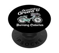Growing Greens Bicycle Gardening Cycling Bicycles Bicycle PopSockets Adhesive PopGrip