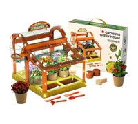 Growing Kit Plants Flowers For Child With Grow Lights