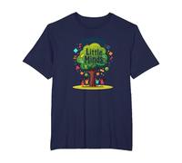 Growing Little Minds: Education Tree for Kids T-Shirt, Men's Big and Tall, Navy, 2X Tall