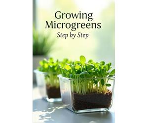 Growing Microgreens Step by Step: The Complete Guide to Growing Microgreens at Home and Eating Healthy