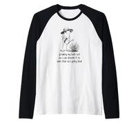 Growing My Bush Out So I Can Donate It Raglan Baseball Tee