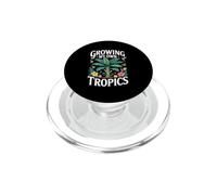 Growing My Own Tropics Tropical Backyard Garden Paradise PopSockets PopGrip for MagSafe