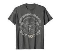 Growing Older But Not Up T-Shirt, Men, Asphalt Grey, Small