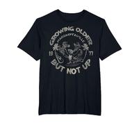 Growing Older But Not Up T-Shirt, Men's Big and Tall, Black, 6X Tall