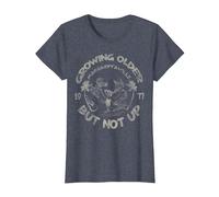Growing Older But Not Up T-Shirt, Women, Heather Blue, Large