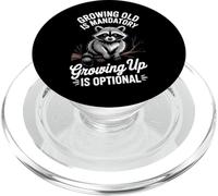 Growing Older Is Inevitable Growing Up Is a Choice PopSockets PopGrip for MagSafe