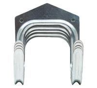Growing Patch Pack of 4 Large Galvanised Iron Tool Hooks