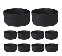 Growing Sagni - Fabric Vegetable Growing Bag For Garden | 10/15 Gallon Fabric Planter Pots With Ventilation | Reusable Containable Gardening Supplies For Fruits Flowers