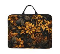 Growing Sunflower 14 Inch Laptop Case, Water-Resistant and Shockproof Computer Cases for Laptops,Suitable for Daily Travel