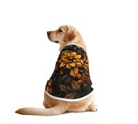 Growing Sunflower Pet T-Shirts for Dogs-Dog Clothes for Large and Medium Dogs, Comfortable Dog Shirts, Perfect for Daily Wear