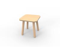Growing Table stool beech Pure Position