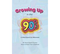 Growing Up in the 90s: A Word Search for Millennials