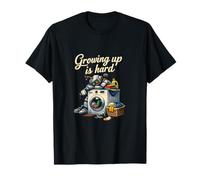 Growing Up is Hard Said No Algorithm Robot Humor T-Shirt