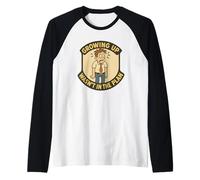 Growing up wasn't in the Plan Speech Costume Raglan Baseball Tee