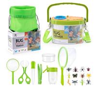 Growithu Bug Hunting Kit for Children: 23 PCS Bug Catcher for Kids Outdoor Explorer Toys for 3 4 5 6 7 Year Old
