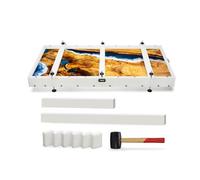 Growling Extra Large Epoxy Resin Mold 36x18x3 Inches, Adjustable Fastening and Leveling, Heavy Duty Reusable Resin Mold for River Tables, Coffee Tables, Trays, Cutting Boards, DIY Resin Art Etc.