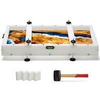 GROWLING Reusable Epoxy Resin Mold 24x12x3 Inches, Adjustable Fastening and Leveling, Heavy Duty Large Resin Mold for River Tables, Coffee Tables, Trays, Cutting Boards, DIY Resin Art Etc.