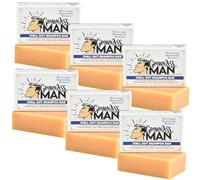 Grown Ass Man Co. - Made with essential oils and nourishing oils to be a perfect daily shampoo that cleanses your hair without drying it out, each bar contains a combination
