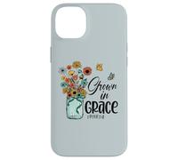 Grown in Grace Christian Womens Top 2 Peter 3:18 Scripture Case for iPhone 14 Plus