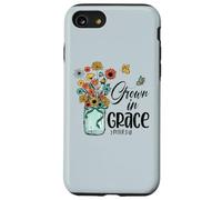 Grown in Grace Christian Womens Top 2 Peter 3:18 Scripture Case for iPhone SE (2020) / 7/8