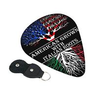 Grown Mexican Roots Guitar Picks, 6 Pack Includes Thin(.46mm), Medium(.71mm) & Heavy Gauges(.96mm) Suitable For Guitar, Ukulele, Etc.