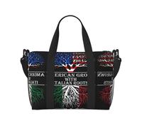 Grown Mexican Roots Printed Women's Tote Bag Portable Crossbody Bag Suitable for Gym Workouts Commuting and Travel