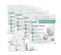 GROWNSY Detergent Washing Tablets 40 PCS for Momcozy, Baby Brezza, Papablic Bottle Washer, Compatible with All Brands Baby Bottle Washers