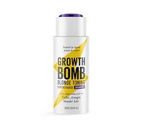 Growth Bomb Blonde Toning Supercharge Shampoo 300ml - For fuller, stronger blonder hair. Yerba Maté. Natural Ingredients. Stimulates Growth.