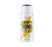 Growth Bomb Blonde Toning Supercharge Shampoo Repairs & Strengthens