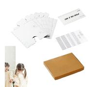 Growth Chart Children - Height Measuring Ruler, Chart Growth Wall Mirrored | With Stickers Marking For Child Room Games Home Decoration Wall Measure