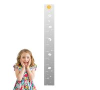 Growth Chart for - Linear Altitude for | Acrylic Mirror Lineal Mirror Wax Change Table-height-height measuring tool with tape measure, decorat