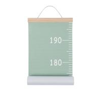 Growth Chart for Wall,Canvas Wall Mounted Ruler - Easy to Install Growth Ruler - for Children Boys Girls Home Living Room Bedroom Classroom Playroom Kindergarten Nursery