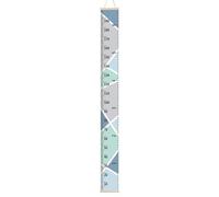 Growth Chart For Wall, Child Height Wall Chart, Kids Growth Chart With Pine And Canvas Textures, Height Ruler, Height Measurement