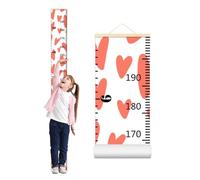 Growth Chart for Wall - Cute Cartoon Growth Chart Wall Ruler - Fabric Wall Art, Removable Wall Decor, Home Decoration for Accurate Measurement
